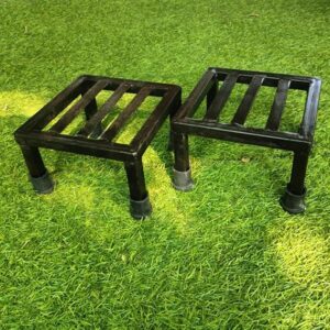 Heavy Duty Single Pot stands 9×9 inch Square Set Of 2